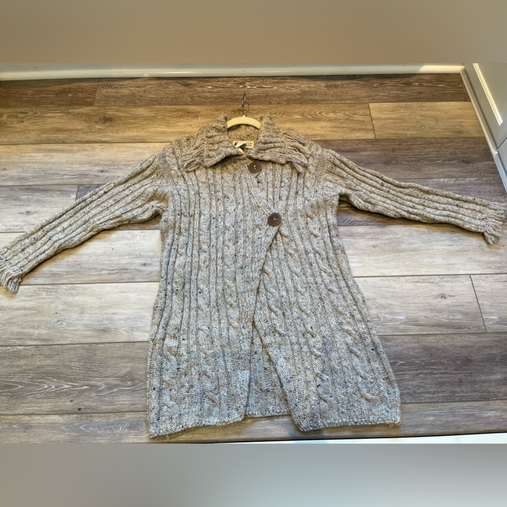 Women’s real wool Irish sweater